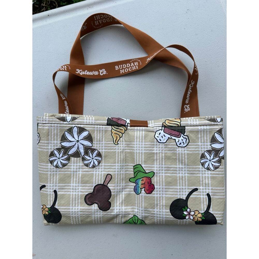 Buddah Mochi x Kulewa Market Bombucha Palaka Disney Mickey Silhouette Tote Bag